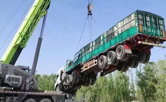 法库道路脱困救援案例